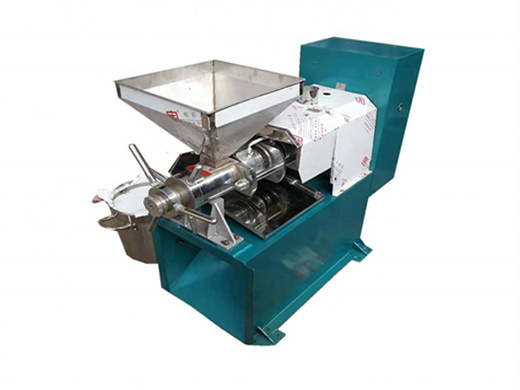 screw oil press/extraction/expeller machine