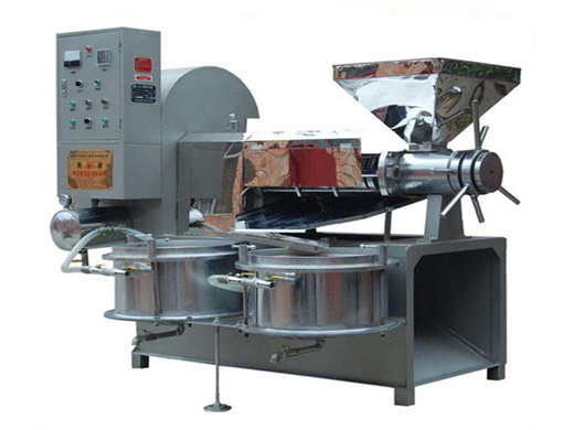 sunflower oil press machine equipment manufacturers and