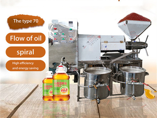 palm kernel oil expeller for cold pressing of palm kernel oil